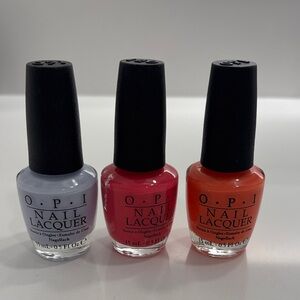 Set of 3 OPI nail polish